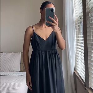 Quince 100% Organic Cotton Sleeveless Maxi Dress Size M